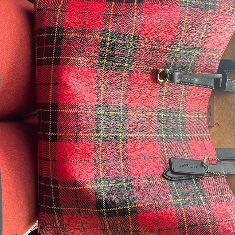 Red beautiful bag
